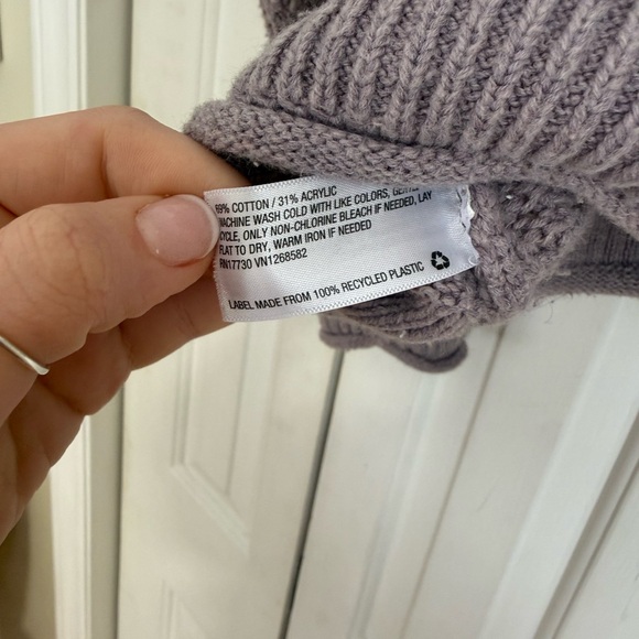 Universal Thread Women’s Purple Knit Cottage Core Cozy Sweater Size Large - Picture 5 of 5